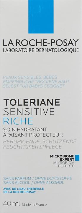 Image du produit La Roche Posay Riche sensible à la tolérance (40 ml, Crème de jour)