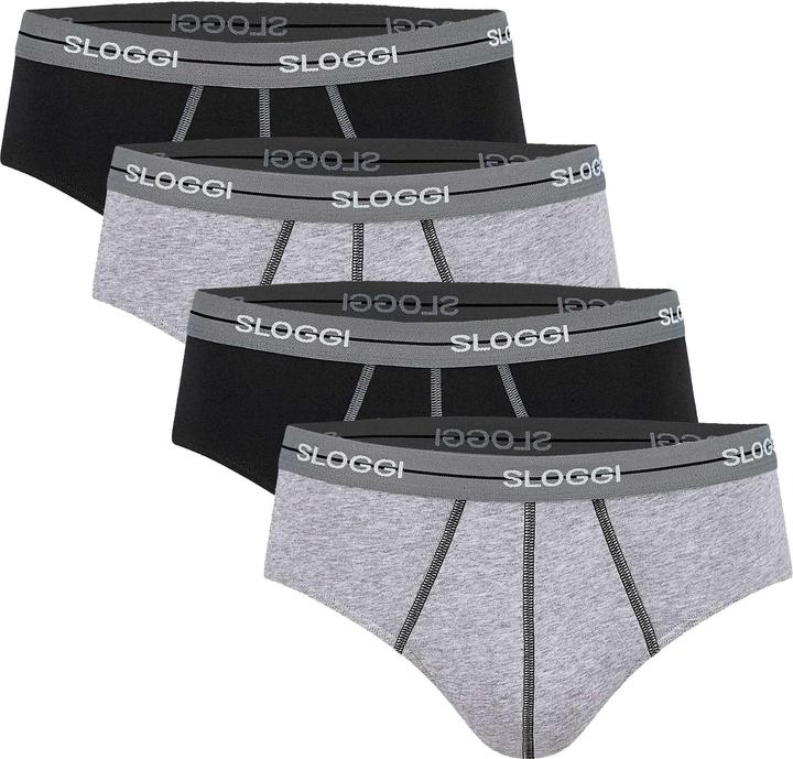 Sloggi Slip Casual Figurbetont Start midi C4P box (XXL, 4er Pack)