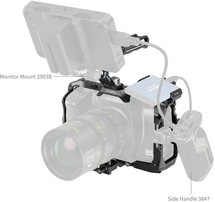 Productafbeelding SmallRig Basic Cage Kit voor Blackmagic Design Cinema Camera 6K 4574 (Kooi)