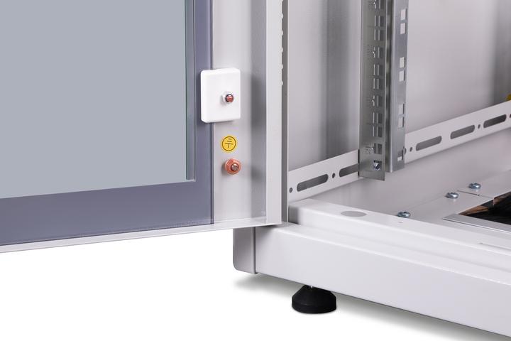 Actual product image Digitus DN-19 32U-6/6-1 Network cabinet (32 RU, 19 inch rack)