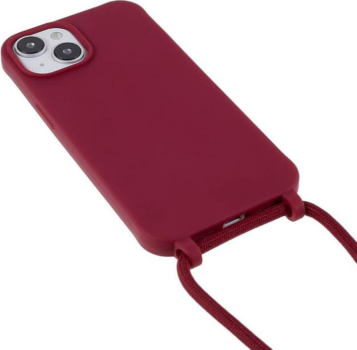 Produktbild Cover-Discount iPhone 14 - Hülle mit Umhängeband rot