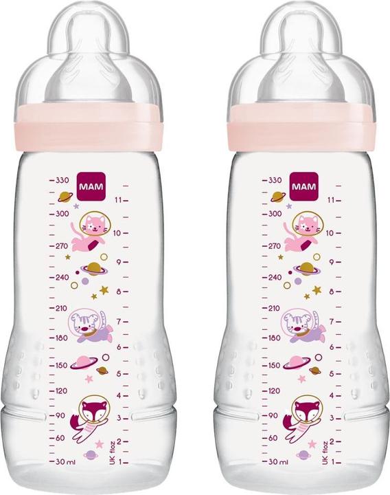 Produktbild MAM Easy Active 330 ml, 4+ Mon., 2 Stk, Weltall (330 ml)