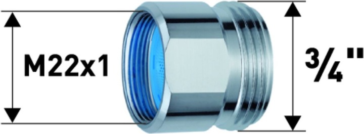 Immagine prodotto Neoperl Riduzione M24x1, M22x1, 3/4"