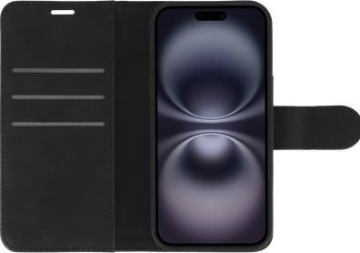 Produktbild Just in Case Herausnehmbare PU-Leder Book Hülle Schwarz Apple iPhone 17 (Apple iPhone 17)