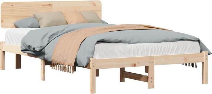 Actual product image vidaXL Bedstead (140 x 190 cm)