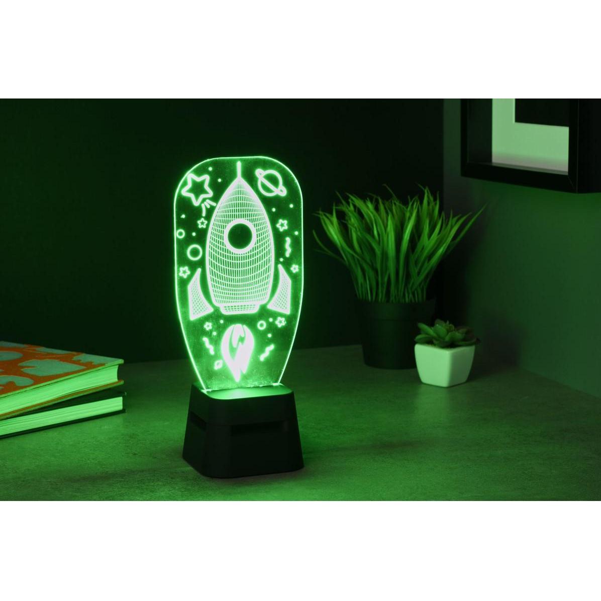 Thumbnail - Cellularline Led Lights Speaker (2 h, Akkubetrieb), Bluetooth Lautsprecher, Schwarz