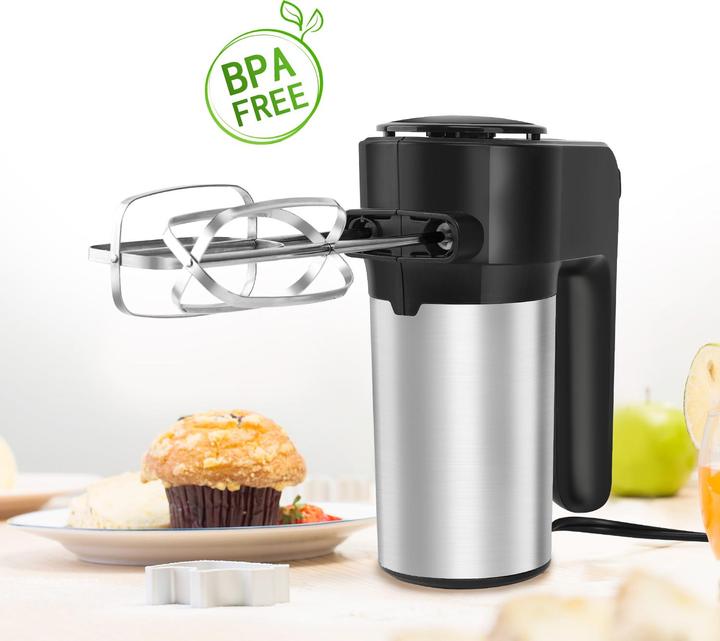 Image du produit Aigostar 300W Mixeur manuel Acier inoxydable VDE/Hanson (300 W)