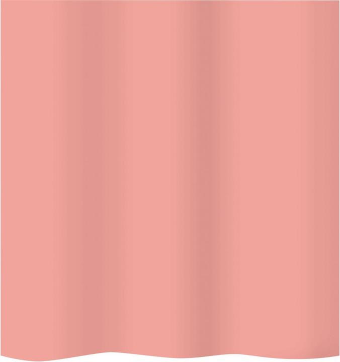 Image du produit Diaqua Rideau de douche textile Basic - coral (120 x 200 cm)