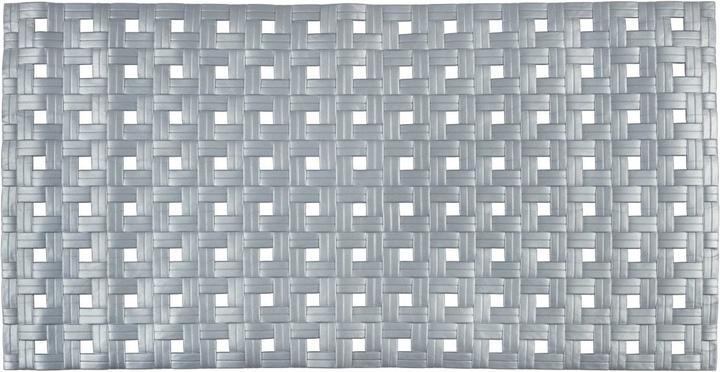Diaqua Tapis bain antidérapant Basky argent (70 x 35.50 cm)