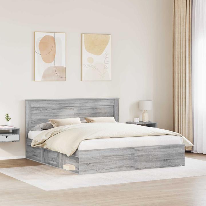 Image du produit vidaXL Moderner Bettrahmen (200 x 200 cm)