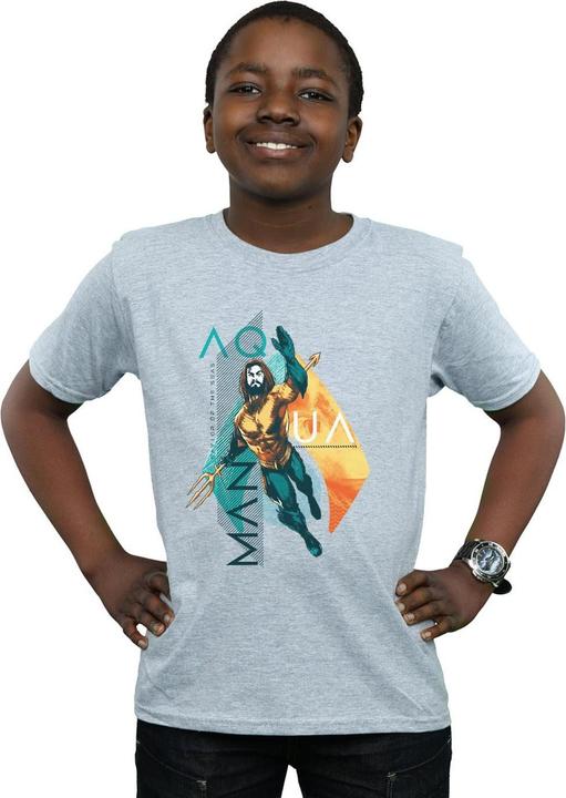 Produktbild Aquaman Tropical Icon TShirt Jungen (140, 146)