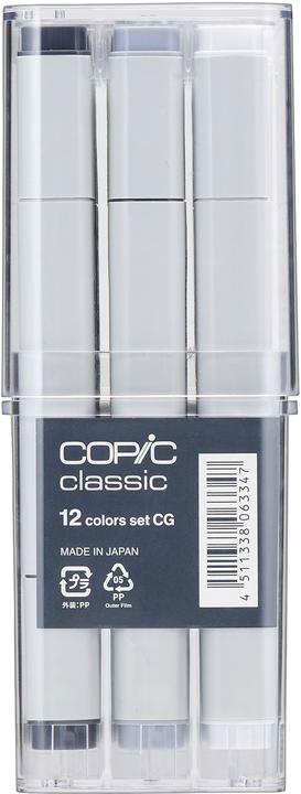 Produktbild Copic Grautöne CG (12x)