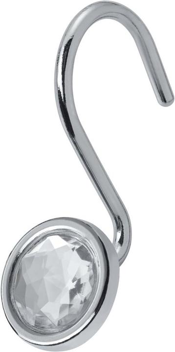Diaqua Shower curtain hook Crystal chrom
