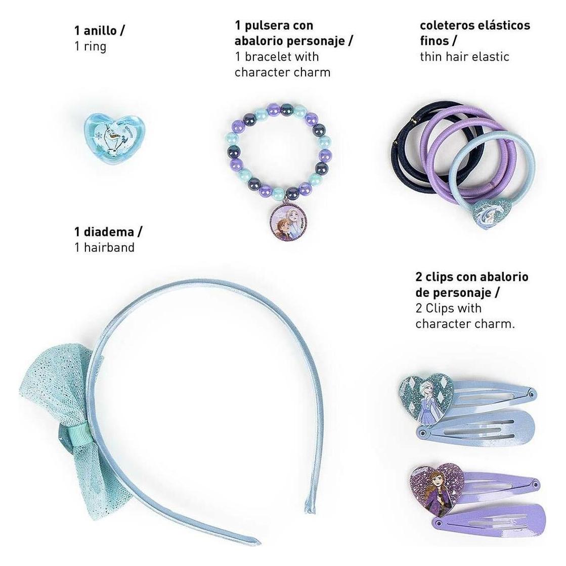 Disney Frozen, Haarsieraden, Schminkset Für Kinder