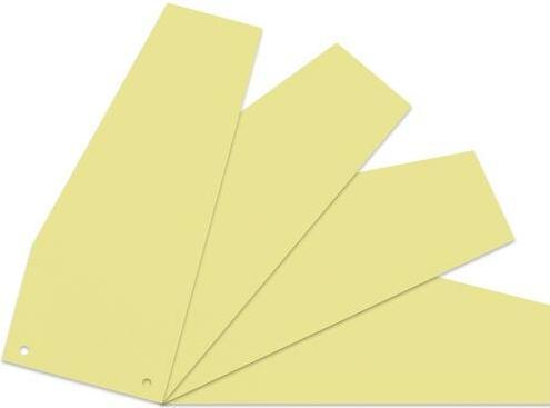 Niceday Divider strips blank 10.5 x 24 cm yellow cardboard box