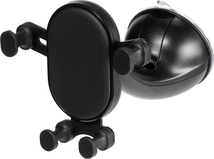 Image du produit Vivanco Support voiture pour smartphone BUTLER, support à ventouse, autoportant, noir