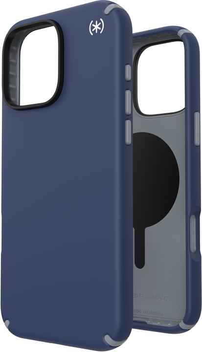 Actual product image speck Presidio2 Pro + MS Apple iPhone 16 Pro Max Coastal Blue - with Microban (Apple iPhone 16 Pro Max)