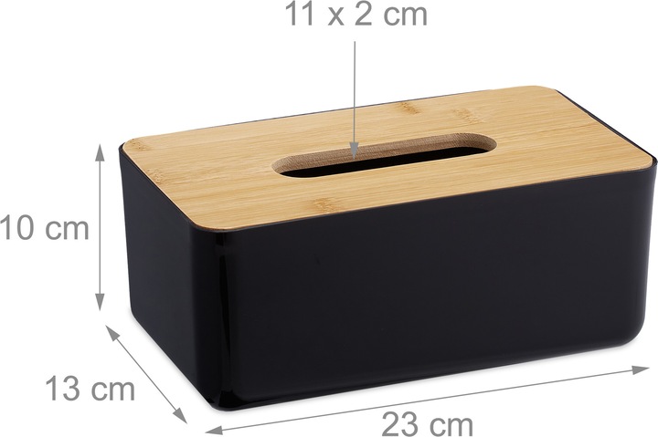 Immagine prodotto Relaxdays Kosmetiktücherbox