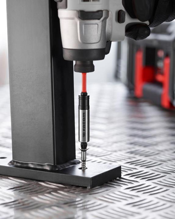 Produktbild Facom Sechskant, Phillips, Pozidriv, Torx Bitsatz schlagfest, 50teilig, Länge 25 mm, 63 mm