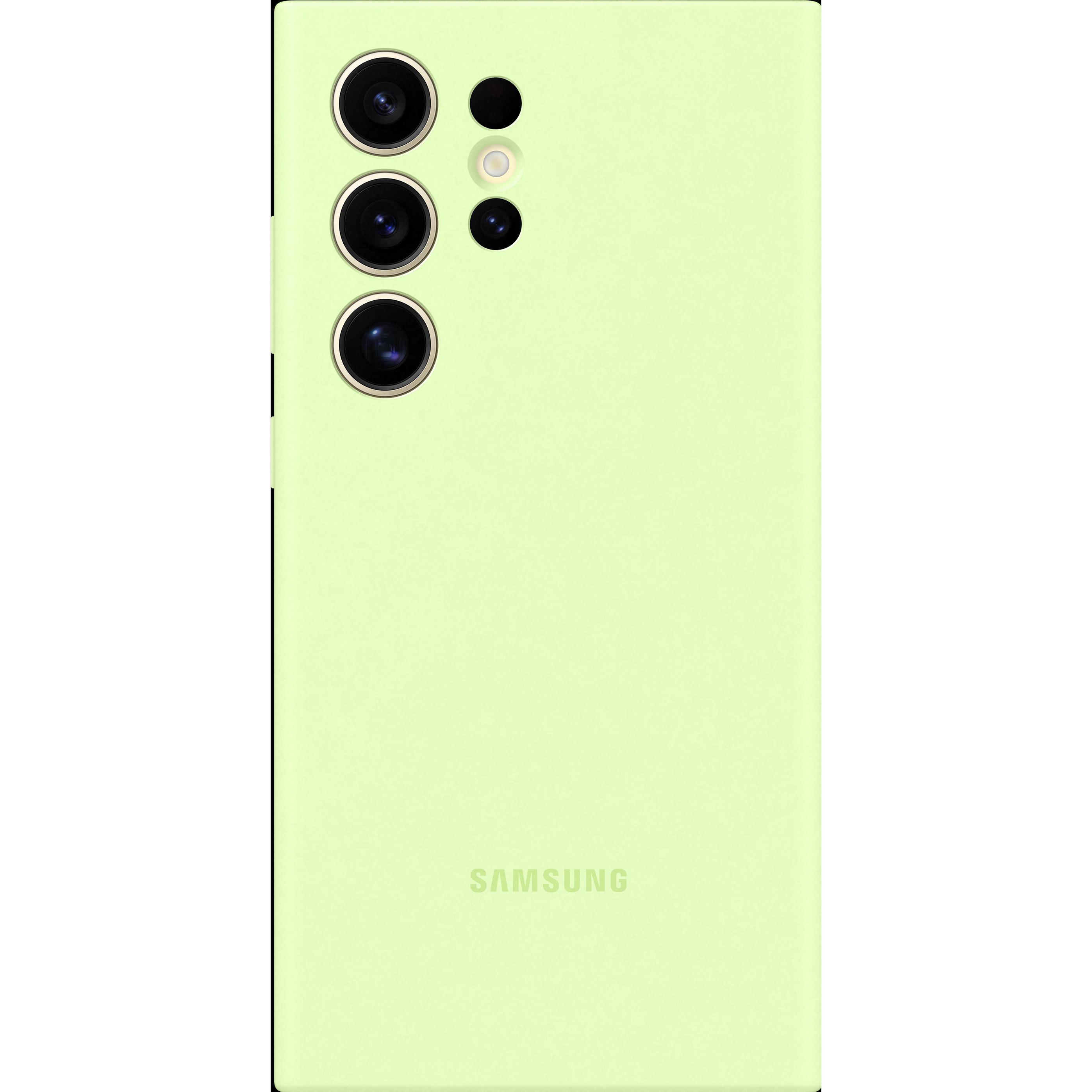 Samsung Silicone Case (Samsung Galaxy S24 Ultra), Smartphone Hülle, Grün