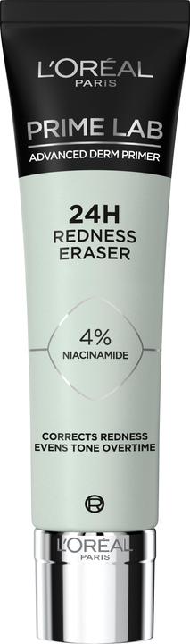 L'Oréal Paris Maquillage Prime Lab 24h Redness Eraser Tb 30 ml (Gomma per il rossore)