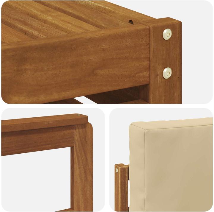 Produktbild vidaXL Outdoor-Sofagarnitur