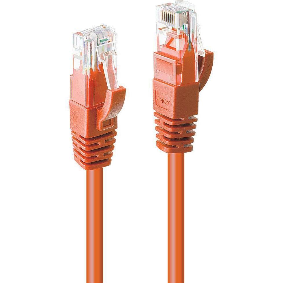 Lindy Netzwerkkabel (U/UTP, CAT6, 0.30 m), Netzwerkkabel