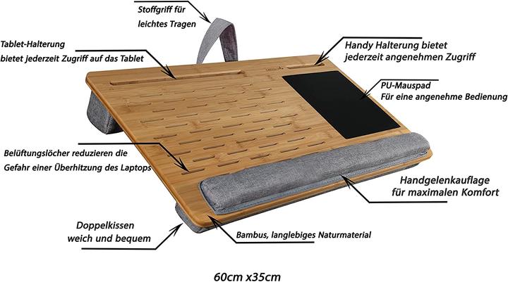 Produktbild Bensko Laptop Bambusunterlage