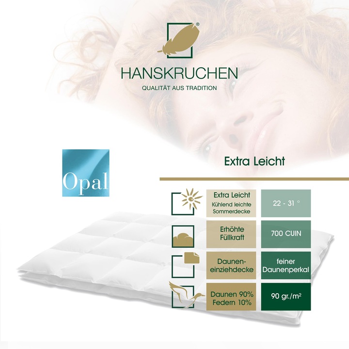 Produktbild Hanskruchen Opal (250 g, 135 x 200 cm)