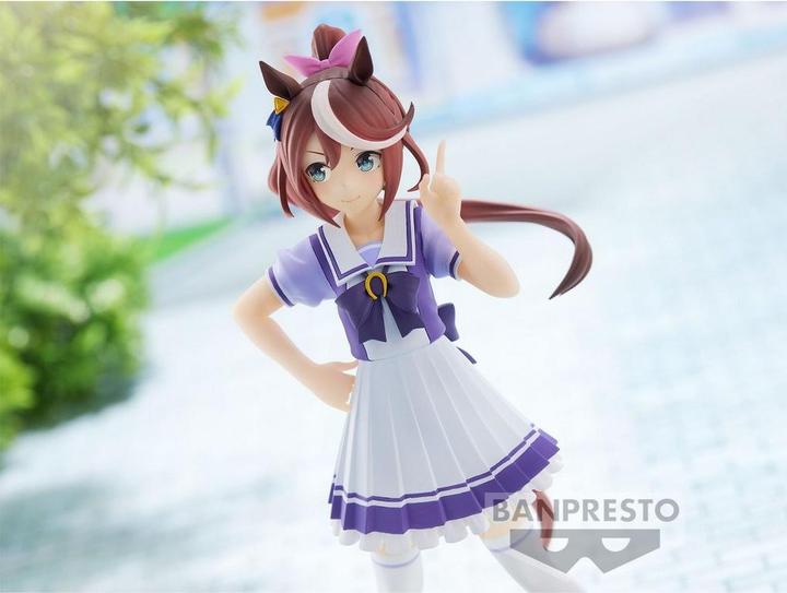 Actual product image Banpresto UMAMUSUME : PRETTY DERBY - Tokai Teio - Figurine 17cm