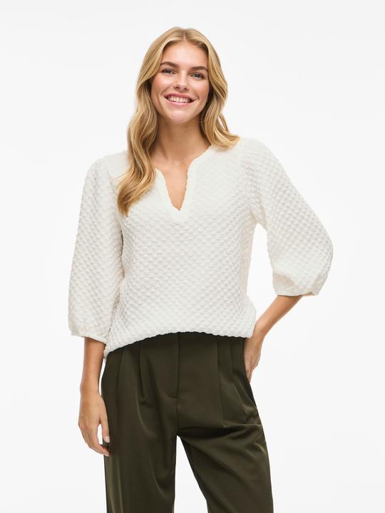 Immagine prodotto Vila VIYANNI V-Ausschnitt Oberteil mit 3/4-Ärmeln (L)