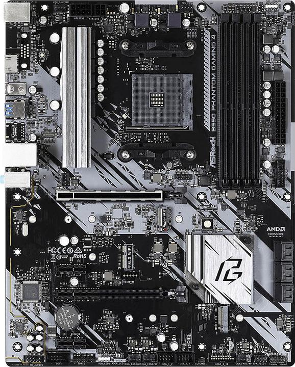 Productafbeelding AsRock B550 Phantom Gaming 4 (AM4, AMD B550, ATX)