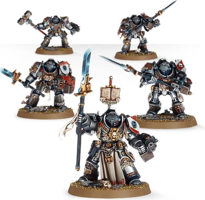 Actual product image Games Workshop Grey Knights Terminator / Paladin Squad (Plastic)