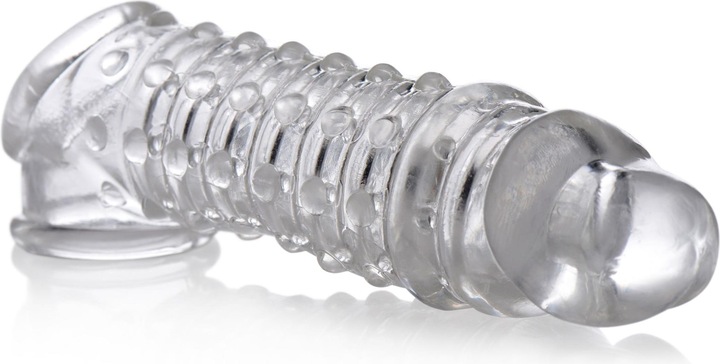 Actual product image Bijoux Indiscrets 1.5 Inch Penis Enhancer Sleeve
