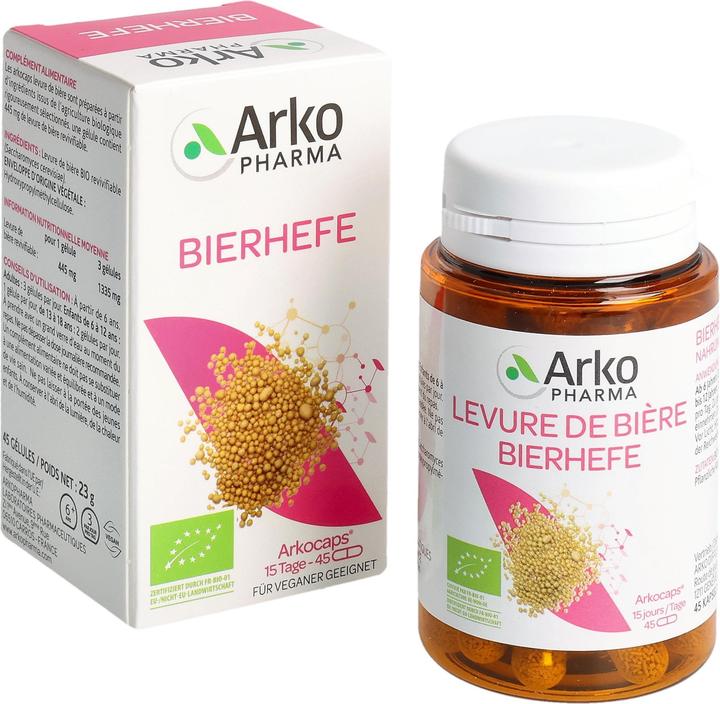 Actual product image Arkopharma Bierhefe (45 pcs., Capsules, 49 g)