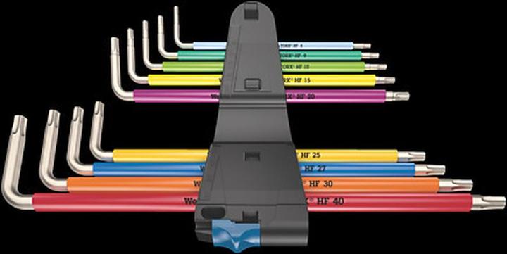 Actual product image Wera 3967/9 TX SXL Multicolour HF Stainless 1