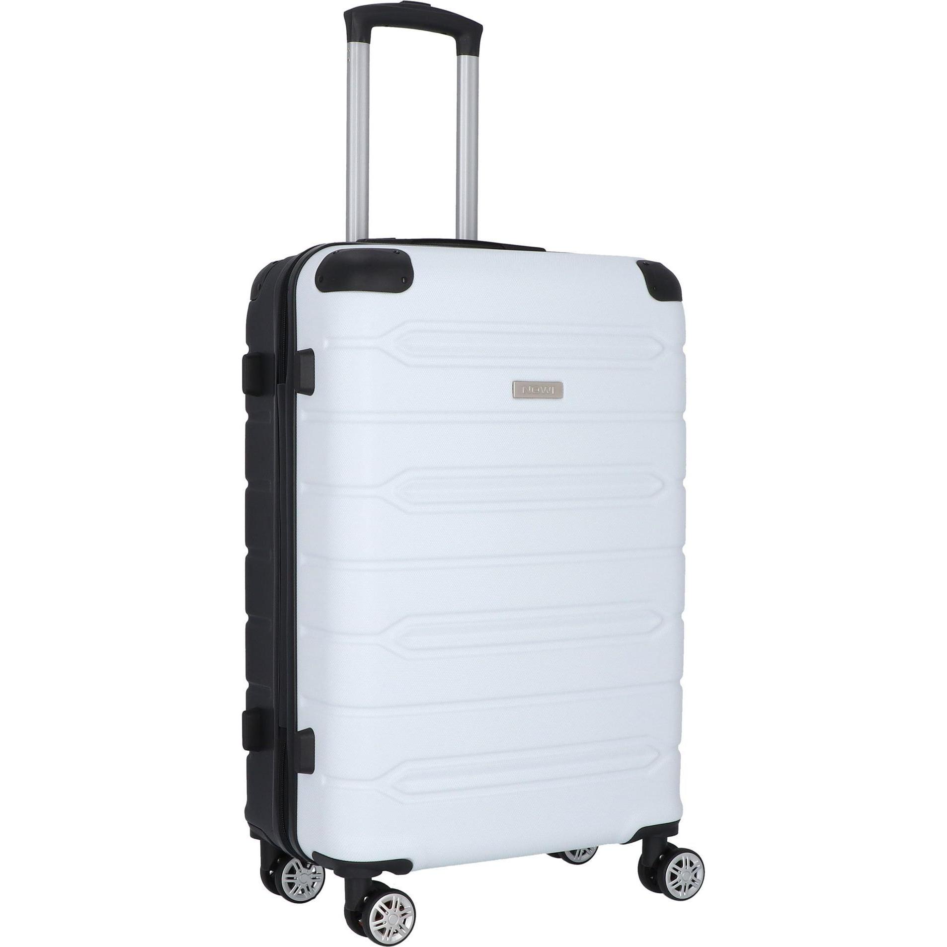 Thumbnail - Nowi, Koffer, Rhodos 4 Rollen Kofferset 3-teilig, Weiss, (210 l, XL (ab 115l))