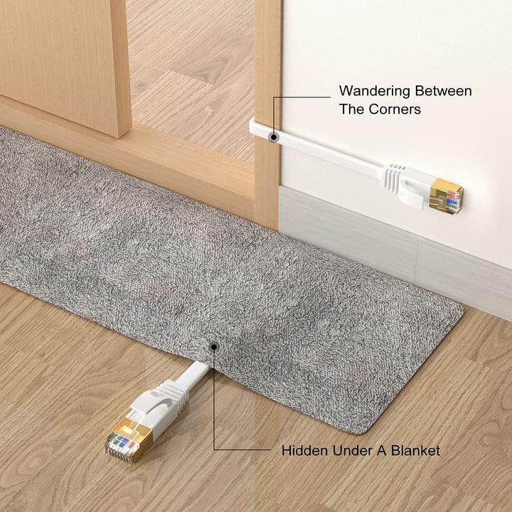 Produktbild Meipek Netzwerkkabel 50m, bis 10Gbit/s