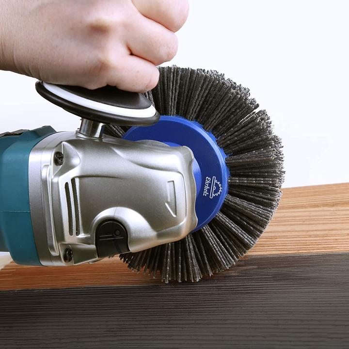 Image du produit Ehrholz Brosse abrasive pour meuleuse d'angle, 140mm