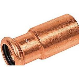 Thumbnail - Sanha, Rohrverbindungstechnik, reduktionsmuffe 28x15mm - 28x15 mm med 1 muffe. Cu press. M og V bakker (Rohrreduktion)