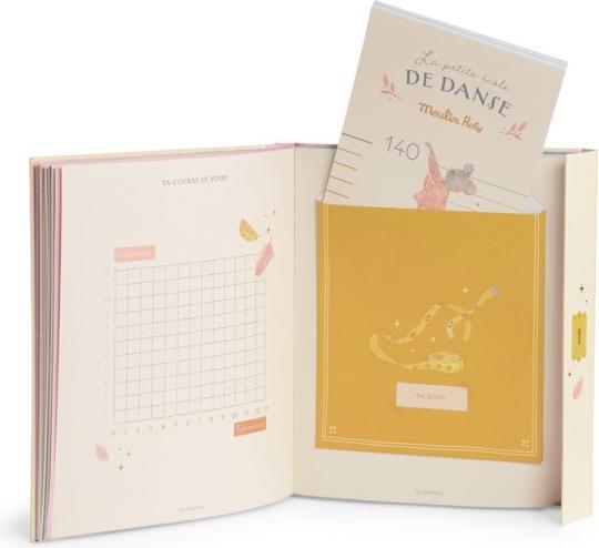 Actual product image Moulin Roty Birth book 80 pages FR, La Petite Ecole de Danse 80 pages