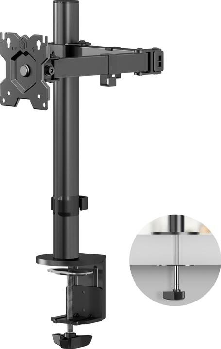 Actual product image Onkron swivel Desk Mount for Monitor, 13 to 34" max 8 kg, black (34", 8 kg)