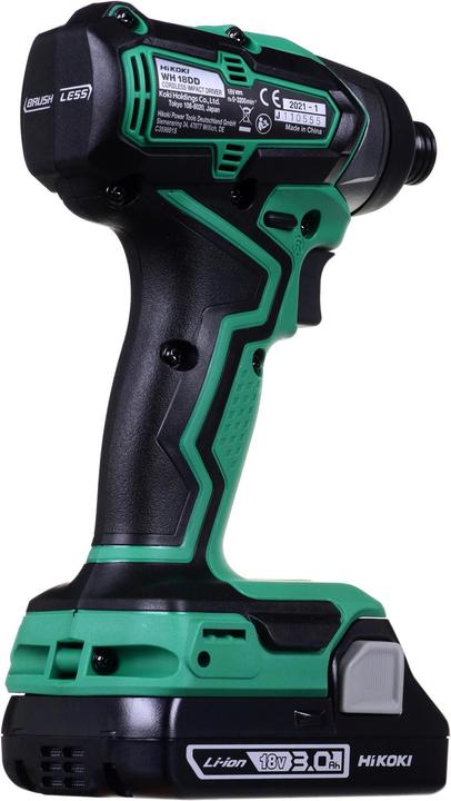 Actual product image Hikoki IMPACT DRIVER 18V-WH18DD WQZ 140Nm 2x3.0Ah HITSYSTEM (Rechargeable battery operated)