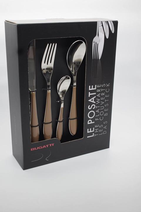 Produktbild Bugatti ggta023 F50 Gioia cutlery set 24piece stainless steel tobacco 22 x 8 x 30 cm (24 Stk., Besteck Set)