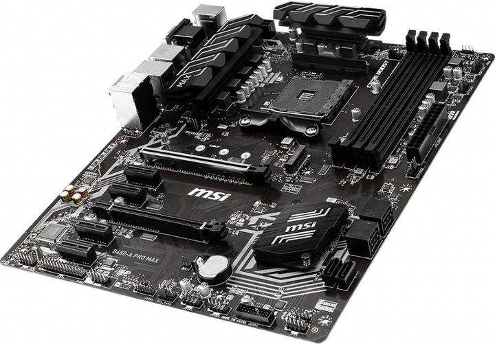 Produktbild MSI B450-A PRO MAX AM4 DDR4 HDMI (AM4, AMD B450, mATX)