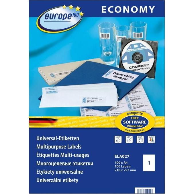 Avery Dennison, Etichette, Etichetta Della Stampante