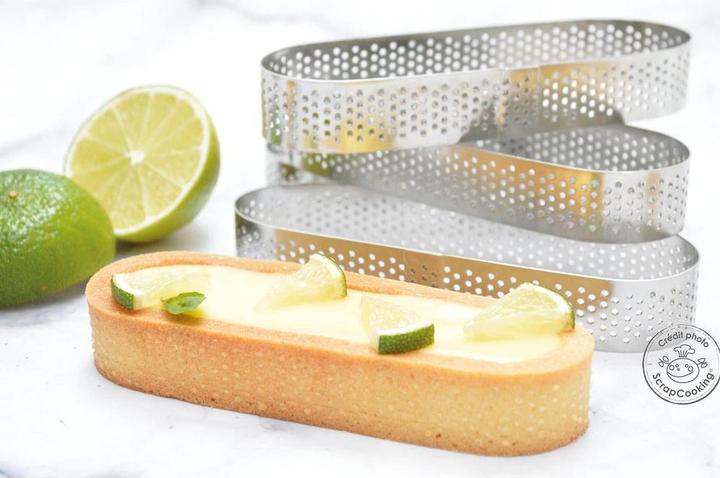 Produktbild ScrapCooking 4er Set Tortenringe perforiert oval 15x4cm