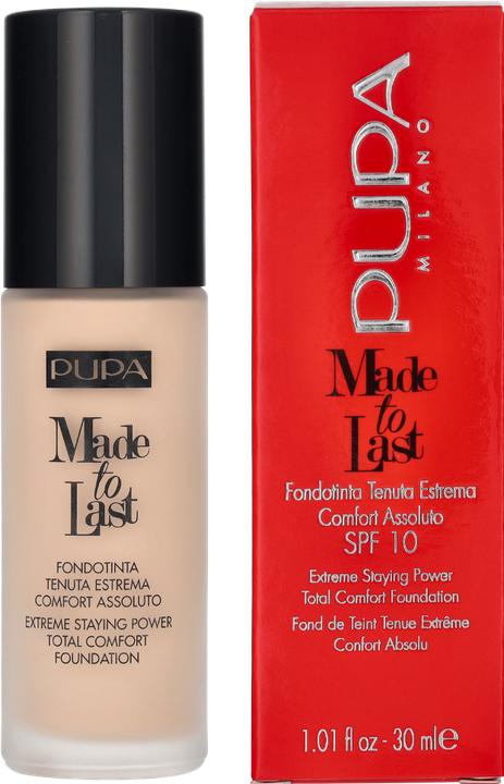 Productafbeelding Pupa Milano Pupa MADE TO LAST FOUNDATION Porselein (010)