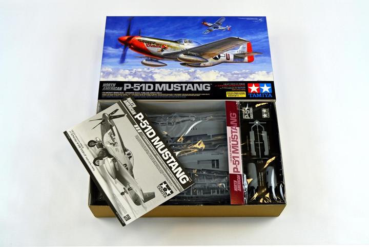 Actual product image Tamiya P-51D Mustang