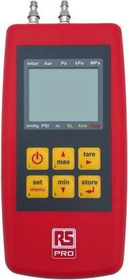 Produktbild RS PRO RS 3161-002-00 Differential Druckmessgerät, -5mbar 5mbar, ATEX-zugelassen